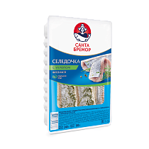 Herring fillets "Santa Bremor" with dill, in oil 240 g